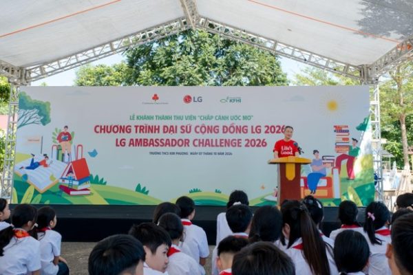 LG Electronics Việt Nam khánh thành thư viện “Chắp cánh Ước mơ” tại Thái Nguyên LG Electronics Việt Nam khánh thành thư viện “Chắp cánh Ước mơ” tại Thái Nguyên