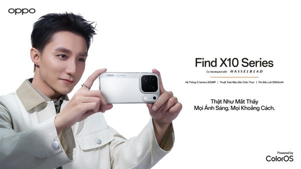 Sơn Tùng M-TP trở thành đại sứ đầu tiên của OPPO Find X Series tại Việt Nam