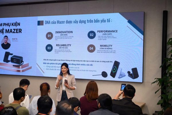 Offline trải nghiệm phụ kiện công nghệ Mazer: Khám phá hệ sinh thái sạc và kết nối thế hệ mới