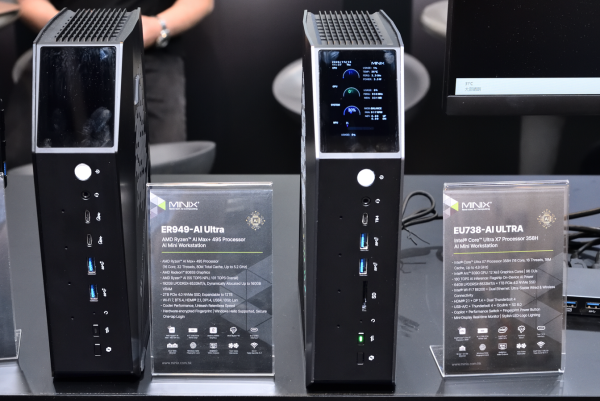MINIX trình làng loạt máy trạm AI mini tại Hội chợ Điện tử Hồng Kông MINIX trình làng loạt máy trạm AI mini tại Hội chợ Điện tử Hồng Kông