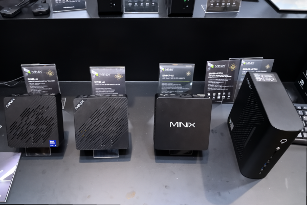 MINIX trình làng loạt máy trạm AI mini tại Hội chợ Điện tử Hồng Kông MINIX trình làng loạt máy trạm AI mini tại Hội chợ Điện tử Hồng Kông