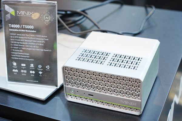 MINIX trình làng loạt máy trạm AI mini tại Hội chợ Điện tử Hồng Kông MINIX trình làng loạt máy trạm AI mini tại Hội chợ Điện tử Hồng Kông