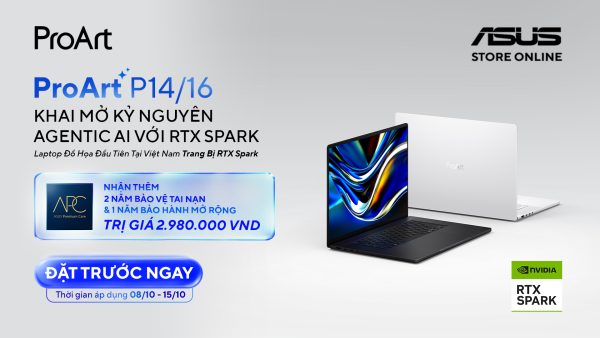 ASUS mở đặt trước ProArt P16 trang bị RTX Spark chuyên cho Agentic AI ASUS mở đặt trước ProArt P16 trang bị RTX Spark chuyên cho Agentic AI