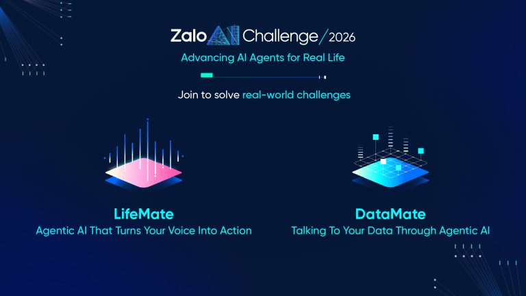 Zalo AI Challenge 2026 khởi tranh với hai bài toán AI tác nhân về giọng nói và dữ liệu