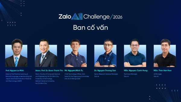 Zalo AI Challenge 2026 khởi tranh với hai bài toán AI tác nhân về giọng nói và dữ liệu Zalo AI Challenge 2026 khởi tranh với hai bài toán AI tác nhân về giọng nói và dữ liệu