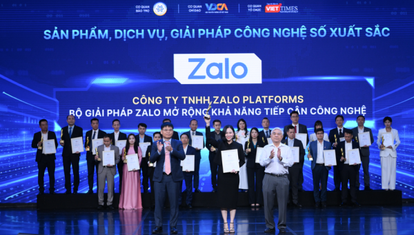 Zalo giành cú đúp tại Vietnam Digital Awards 2026 Zalo giành cú đúp tại Vietnam Digital Awards 2026
