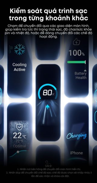 Anker MagGo Power Bank 2 Pro - A110R: Pin dự phòng Qi2 25W tích hợp làm mát chủ động, đạt chứng nhận SGS Anker MagGo Power Bank 2 Pro - A110R: Pin dự phòng Qi2 25W tích hợp làm mát chủ động, đạt chứng nhận SGS